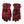 Dolce & Gabbana Red Leopard Logo Wrist Length Gloves