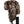 Dolce & Gabbana Multicolor Leopard Fur Trapper Women Hat