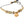 Dolce & Gabbana Gold Beaded LOVE DG Charm Fashion Bracelet