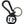 Dolce & Gabbana Black White Rubber DG Logo Round Metal Keyring Keychain