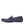 Dolce & Gabbana Blue Calf Leather Slip On Moccasin Shoes