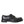 Dolce & Gabbana Black Horse Leather Derby Men Dress Shoes