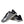 Dolce & Gabbana Silver Black Nylon NS1 Low Top Sneakers Men Shoes