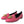 Dolce & Gabbana Pink Velvet Slip On Loafers Flats Shoes