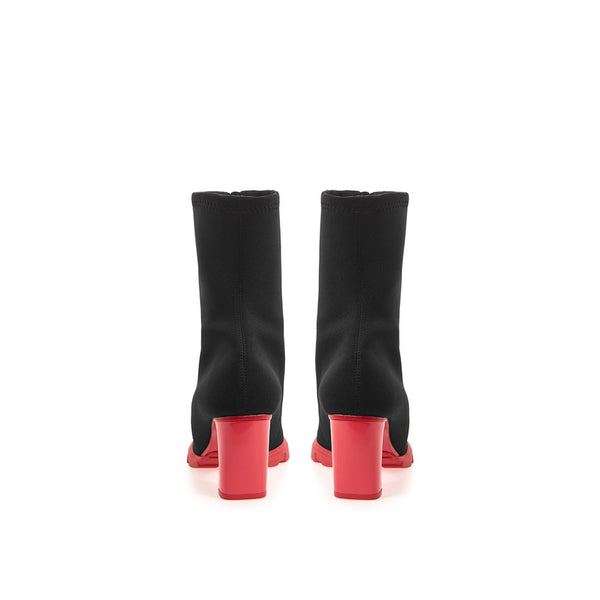 Alexander McQueen Black Neoprene Boot