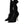 Dolce & Gabbana Black Stiletto Heels Mid Calf Boots Shoes