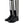 Dolce & Gabbana Black Rubber Knee High Flat Boots Shoes