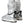 Dolce & Gabbana Metallic Silver Quilted Logo Patch Boot Shoes