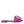 Dolce & Gabbana Fuchsia Crystal Leather Flats Sandals Shoes