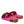 Dolce & Gabbana Pink Black Logo Beachwear Flats Sandals Shoes