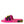 Dolce & Gabbana Pink Black Logo Beachwear Flats Sandals Shoes