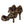 Dolce & Gabbana Brown Leopard Floral Crystal Mary Janes Pumps Shoes