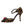 Dolce & Gabbana Brown Leopard Floral Crystal Mary Janes Pumps Shoes