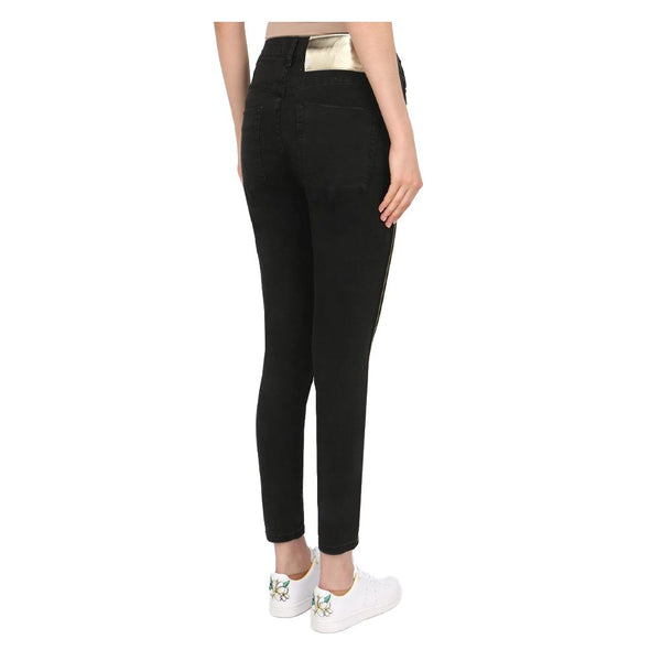 One Teaspoon Black Cotton Jeans & Pant