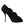 Dolce & Gabbana Black Cordonetto Ricamo Pump Open Toe Shoes