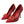 Dolce & Gabbana Red Devotion Leather Heels Pumps Shoes