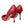 Dolce & Gabbana Red Devotion Leather Heels Pumps Shoes