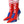 Dolce & Gabbana Red Blue Stretch Sock Style Ankle Boots Logo Shoes