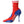 Dolce & Gabbana Red Blue Stretch Sock Style Ankle Boots Logo Shoes