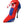 Dolce & Gabbana Red Blue Stretch Sock Style Ankle Boots Logo Shoes