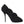 Dolce & Gabbana Black Cordonetto Ricamo Pump Open Toe Shoes