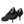 Dolce & Gabbana Black Eel Leather Kitten Heels Pumps Shoes