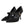 Dolce & Gabbana Black Mary Jane Crystal Heels Pumps Shoes