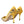 Dolce & Gabbana Yellow Sunflower Mesh Heels Pumps Shoes