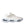 Dolce & Gabbana White Padded Fabric Wave Low Top Sneakers Shoes