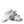 Dolce & Gabbana White Padded Fabric Wave Low Top Sneakers Shoes