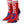 Dolce & Gabbana Red Blue Stretch Sock Style Short Boots Logo Shoes