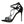 Dolce & Gabbana Black Keira Satin Heels Sandals Shoes