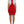 Dolce & Gabbana Red Nylon Stretch Bodycon Sheath Mini Dress