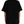 Balenciaga Black Cotton Logo Crew Neck Short Sleeves T-shirt