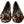 Dolce & Gabbana Brown Leopard Silk Ballerina Flats Shoes