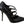 Dolce & Gabbana Black Leather Ankle Strap Heels Pumps Shoes