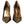 Dolce & Gabbana Bronze Leather Embellished Heels Pumps Shoes