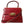 Dolce & Gabbana Red Leather Top Handle Crossbody WELCOME Shoulder Bag