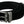 Dolce & Gabbana Black Velvet Leather Silver Buckle Belt