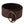 Dolce & Gabbana Dark Brown Wide Calf Leather Logo Round Buckle Belt