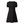 Love Moschino Elegant Black Rhinestone Detail Dress