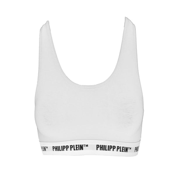 Philipp Plein White Cotton Alusvaatteet