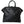 Dolce & Gabbana Black Washed Calfskin Biker Style Shopper Bag