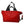 Dolce & Gabbana Red Nylon Calfskin Hand Shoulder Duffel Bag