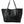 Dolce & Gabbana Black Leather Miss Escape Shopping Tote Women Bag