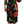 Dolce & Gabbana Black Red Roses Sheath Silk Stretch Dress