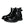 Dolce & Gabbana Black Belted DG Logo Men Chelsea Boots Shoes