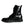 Dolce & Gabbana Black Leather Lace Up Men Mid Calf Boots Shoes