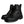 Dolce & Gabbana Black Lace Up Mid Calf Boots Men Shoes