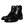 Dolce & Gabbana Black Logo Lace Up Mid Calf Men Boots Shoes